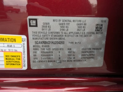 2017 Buick Enclave Leather