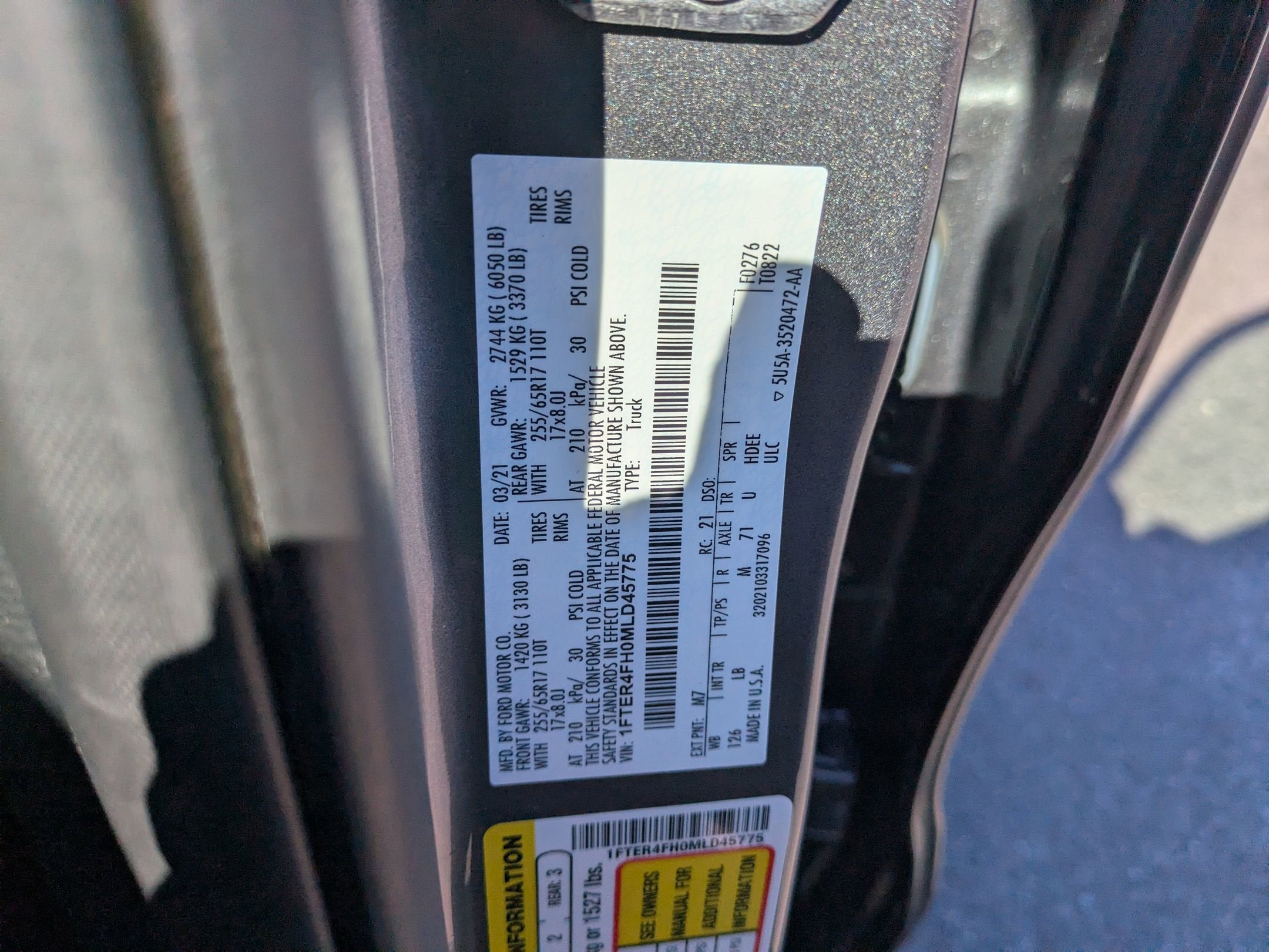 2021 Ford Ranger XLT