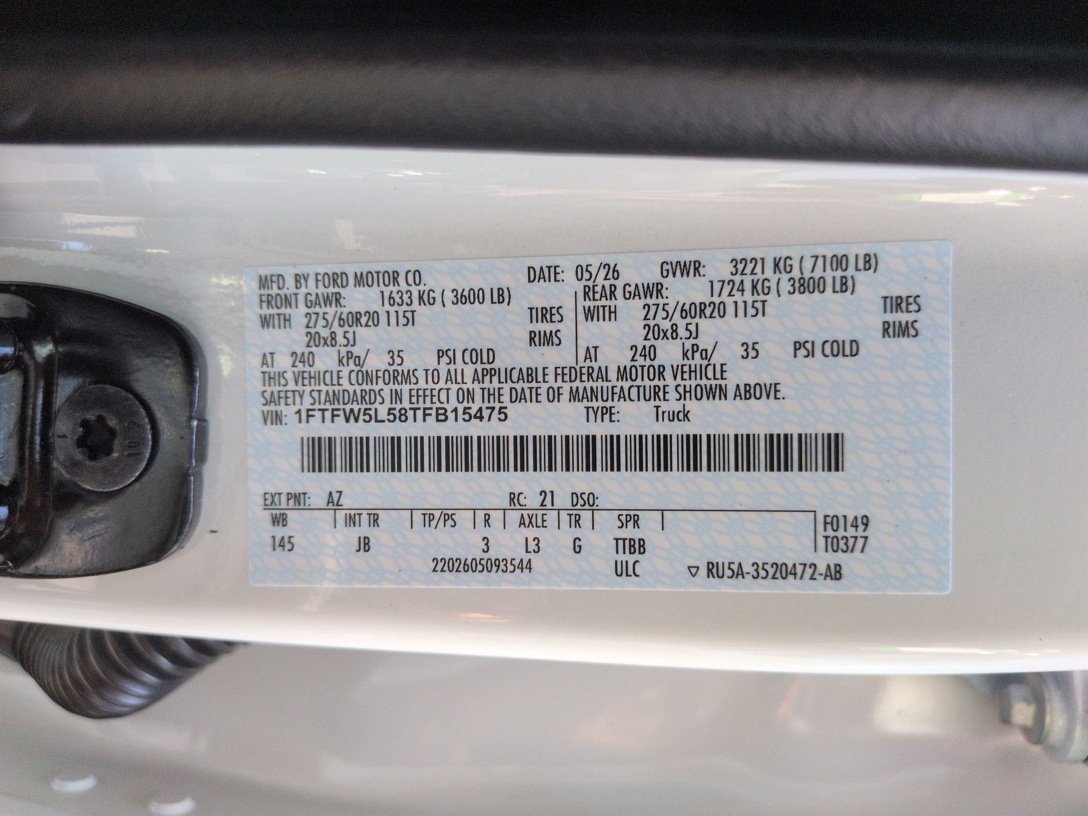 2026 Ford F-150 LARIAT