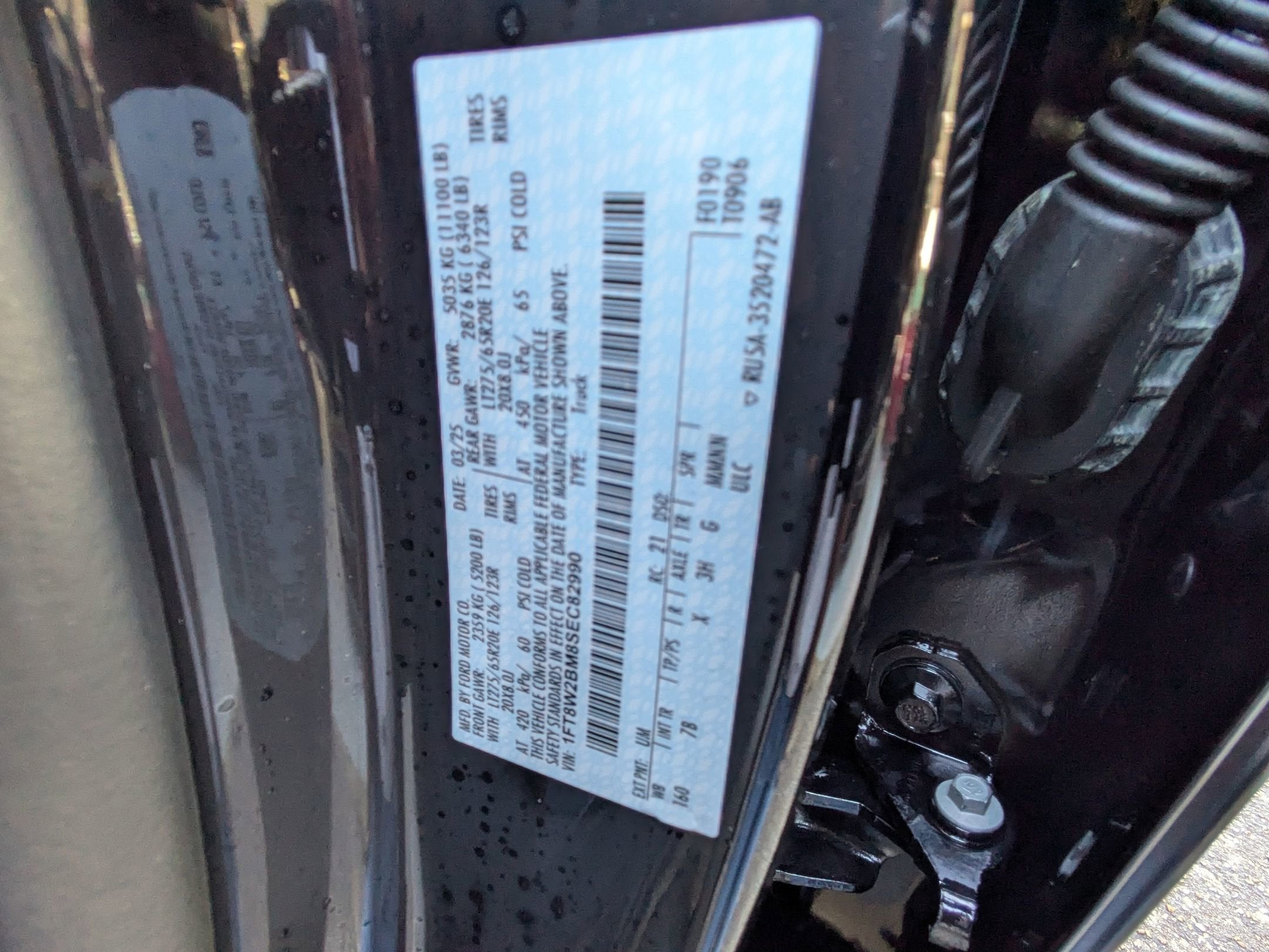 2025 Ford Super Duty F-250 SRW Platinum