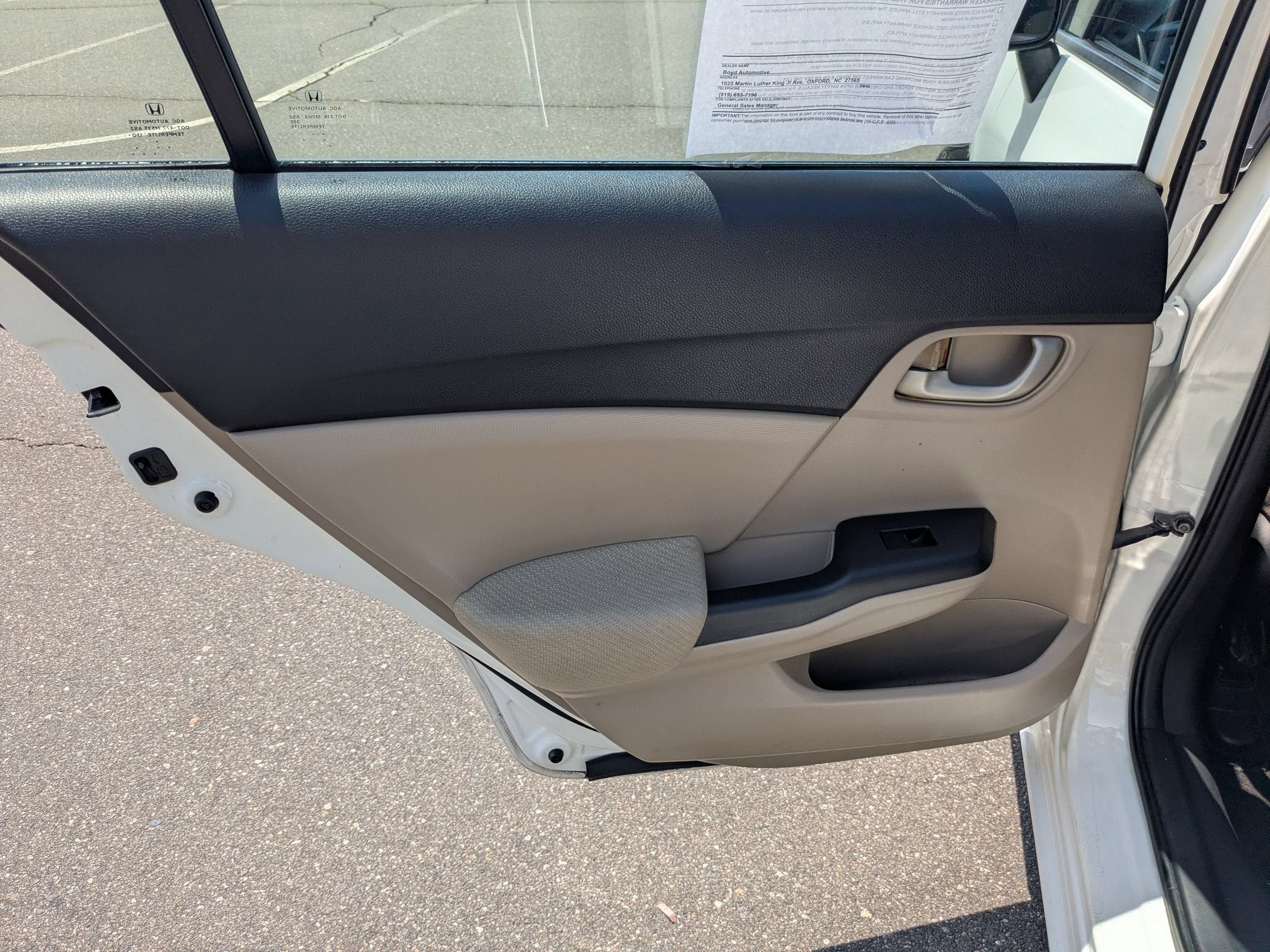 2013 Honda Civic Sdn LX
