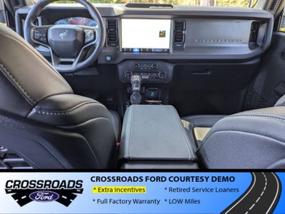 2025 Ford Bronco Big Bend - Crossroads Courtesy Demo
