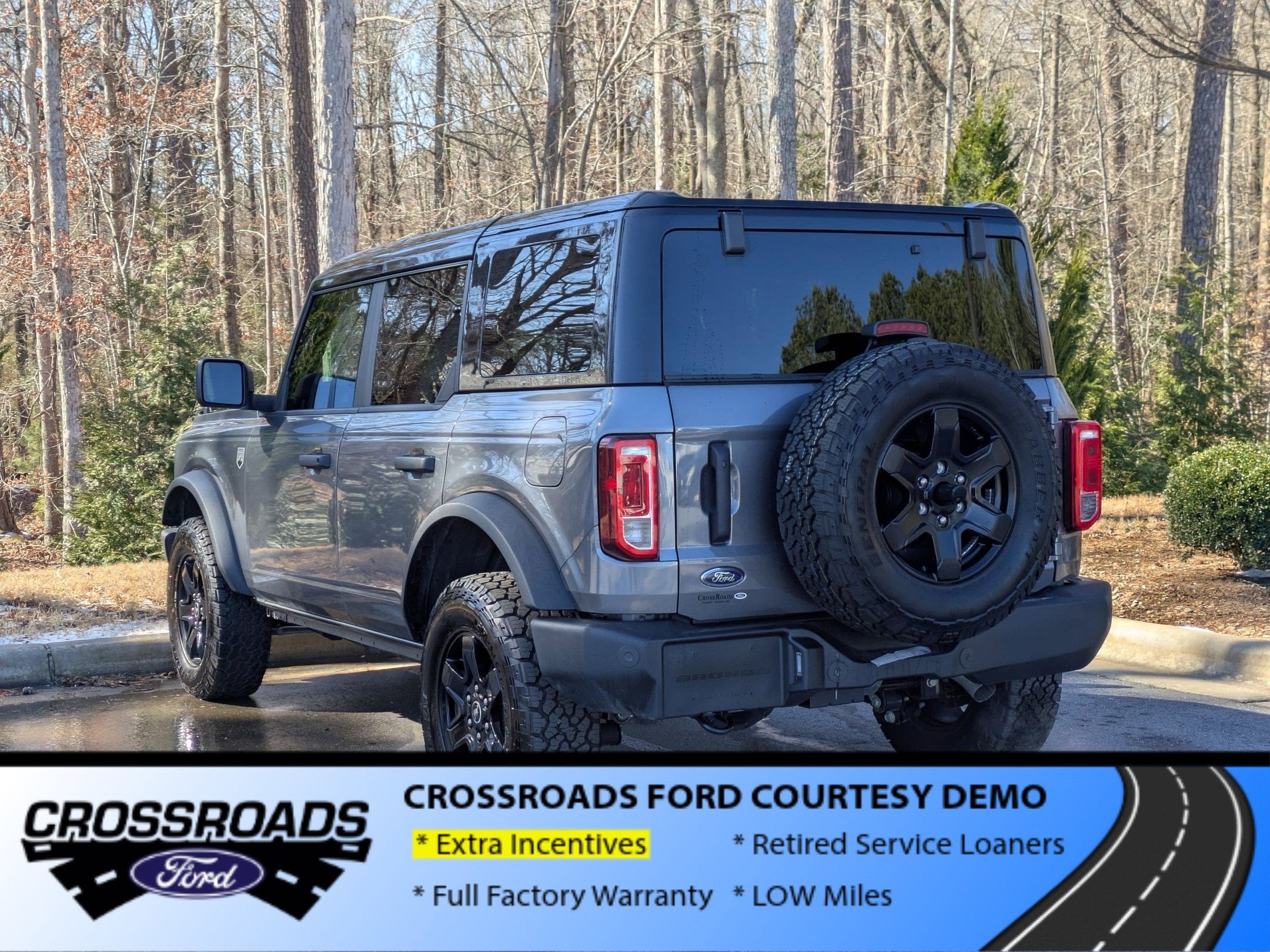 2025 Ford Bronco Big Bend - Crossroads Courtesy Demo