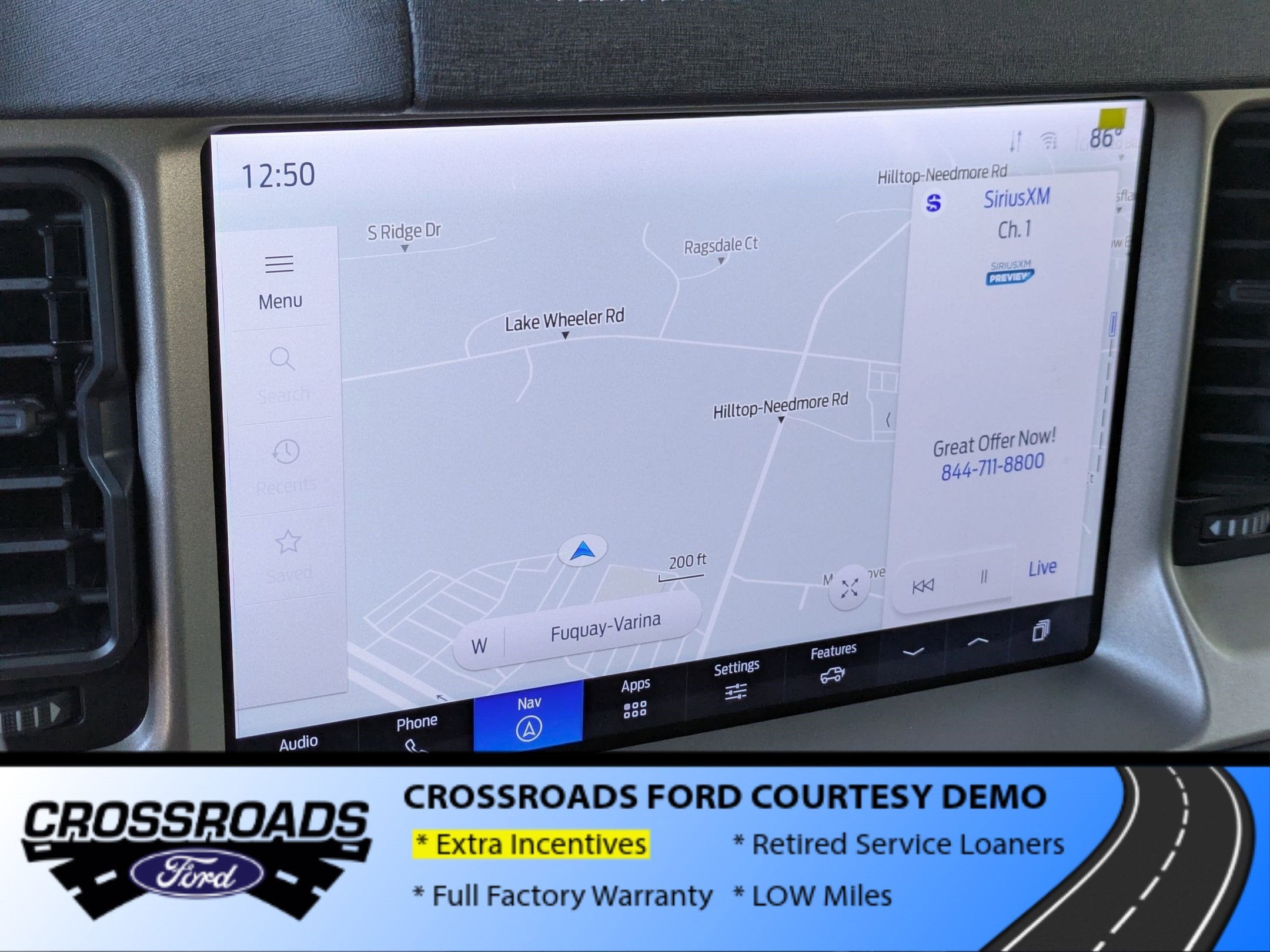 2025 Ford Bronco Outer Banks - Crossroads Courtesy Demo