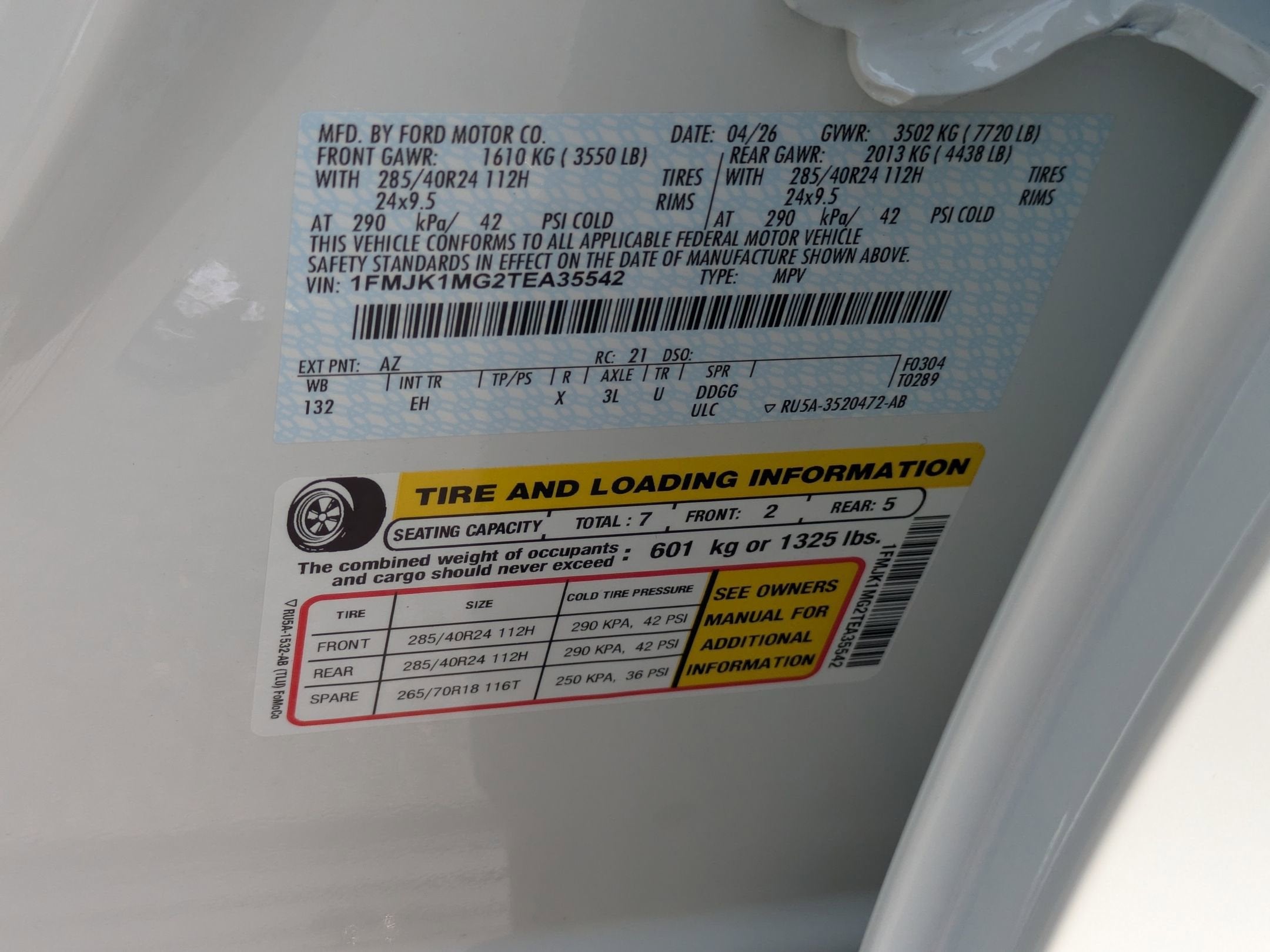2026 Ford Expedition Max Platinum