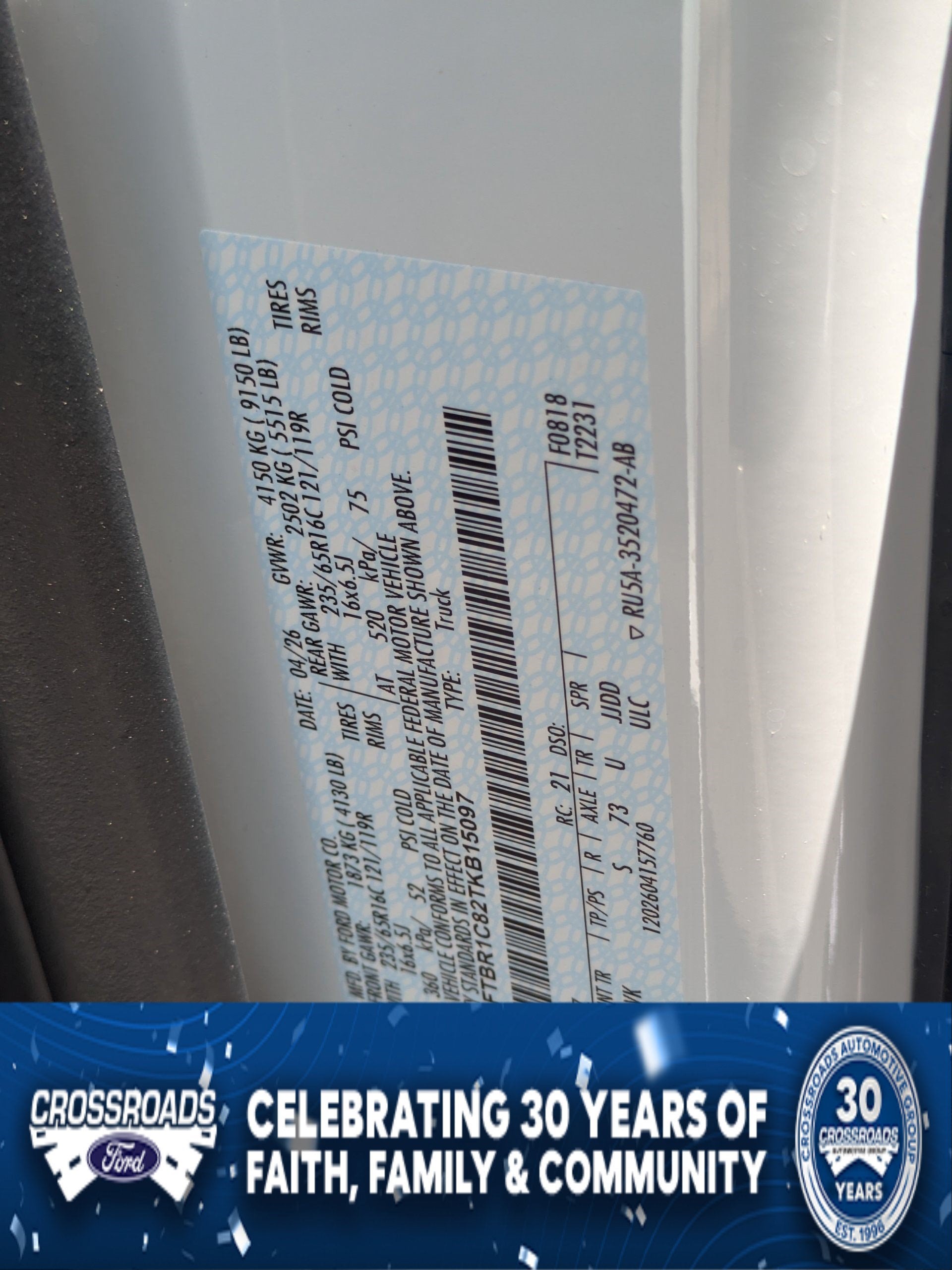 2026 Ford Transit Cargo Van Base