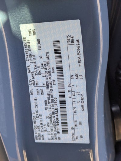 2025 Ford Ranger XLT