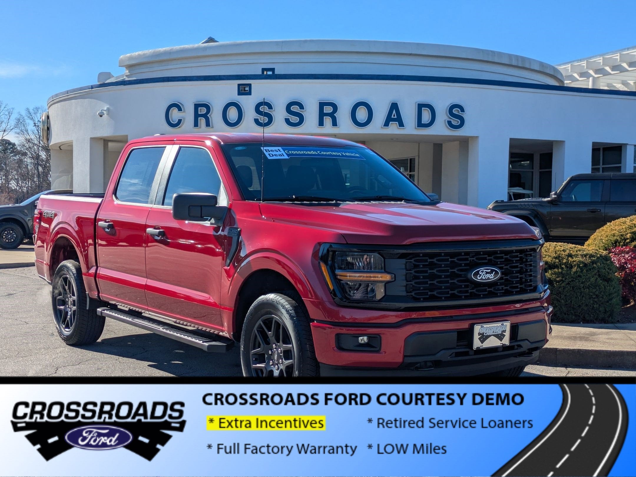 2025 Ford F-150 STX - Crossroads Courtesy Demo