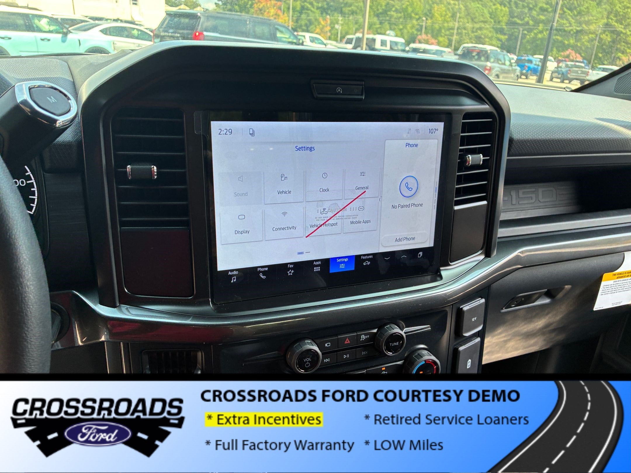 2026 Ford F-150 STX - Crossroads Courtesy Demo