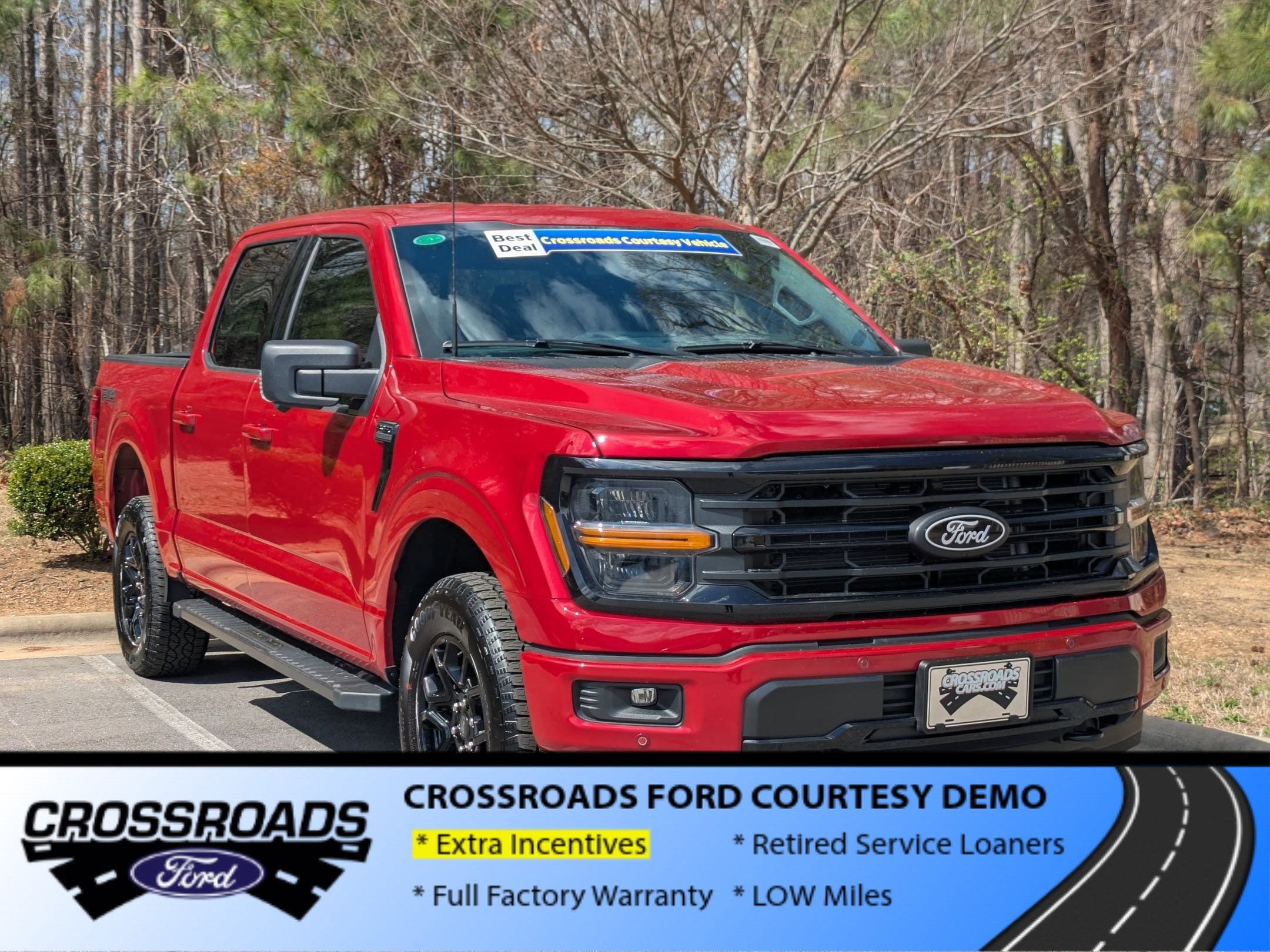 2025 Ford F-150 XLT - Crossroads Courtesy Demo