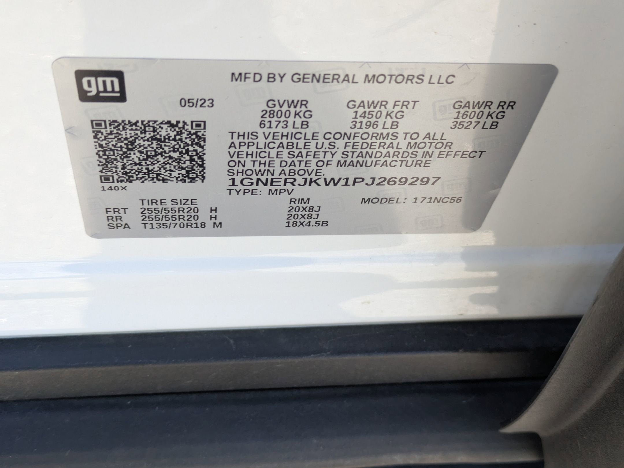 2023 Chevrolet Traverse RS