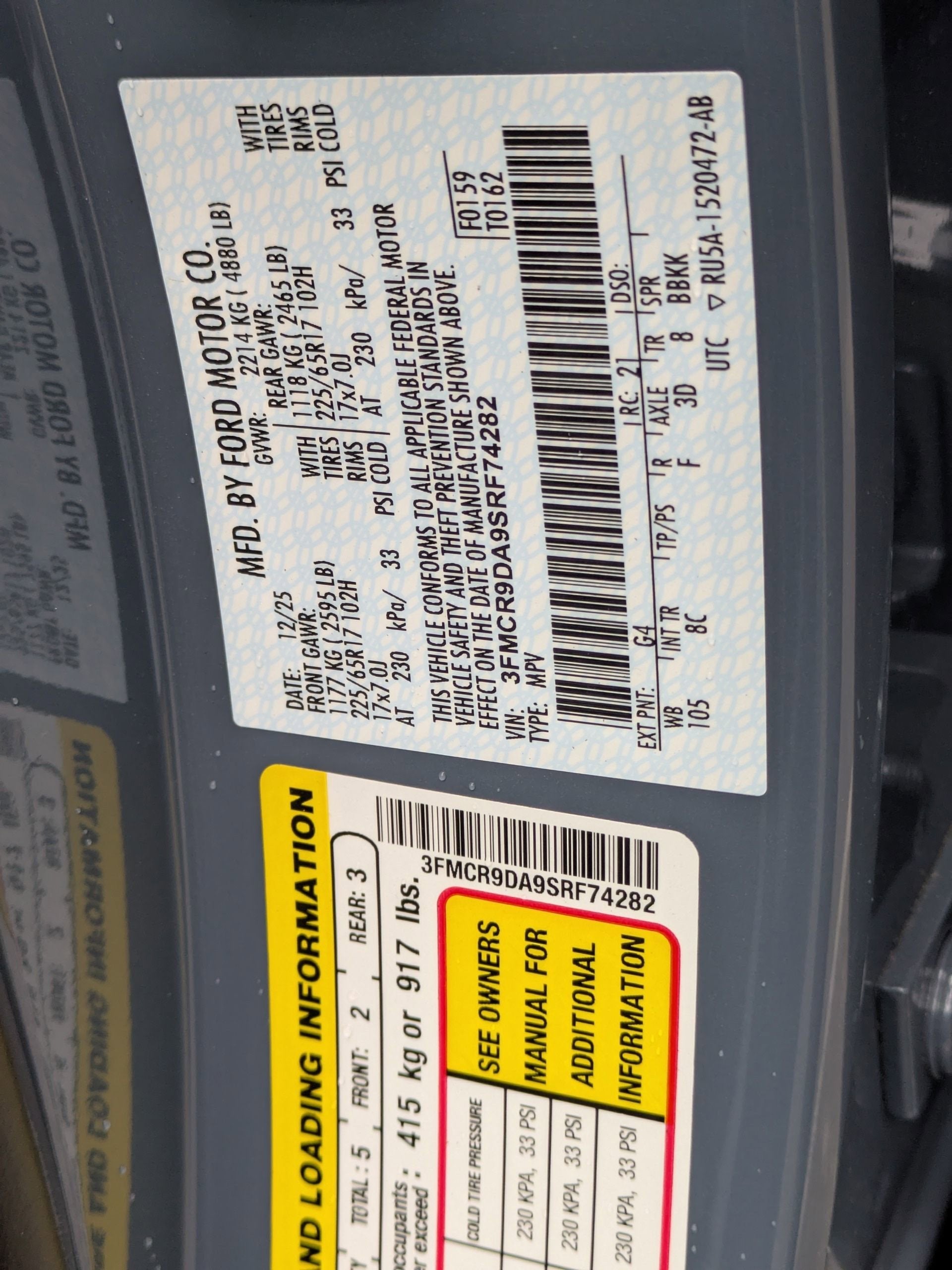 2025 Ford Bronco Sport Badlands