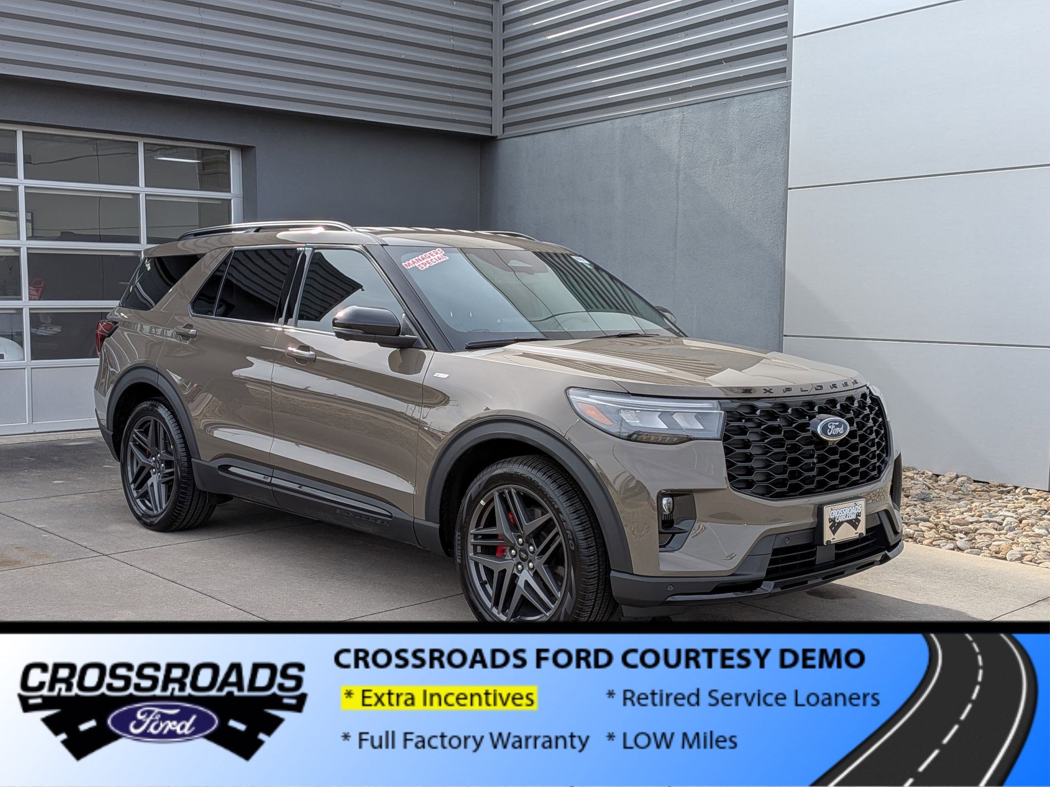 2026 Ford Explorer ST-Line - Crossroads Courtesy Demo