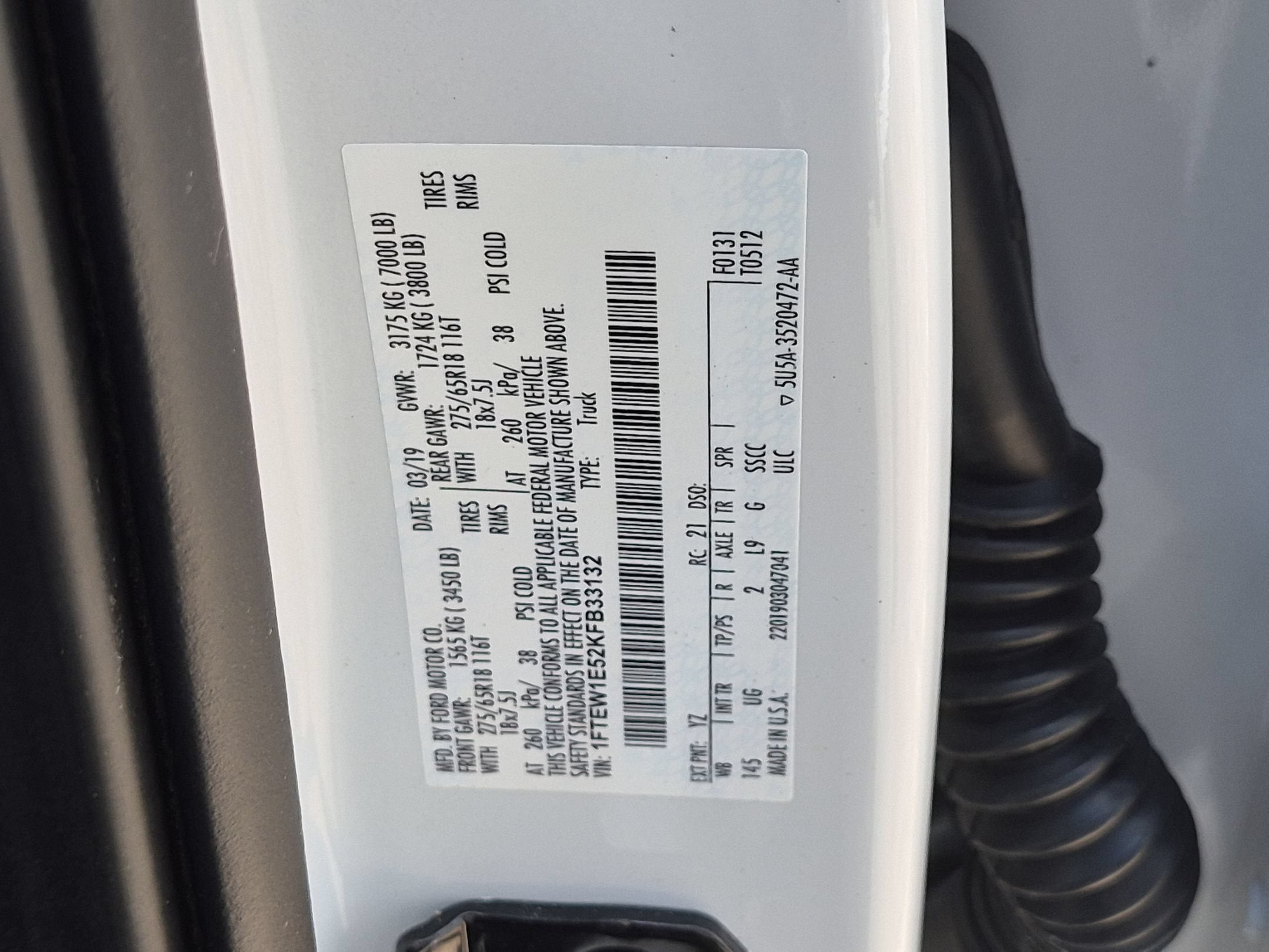 2019 Ford F-150 XLT