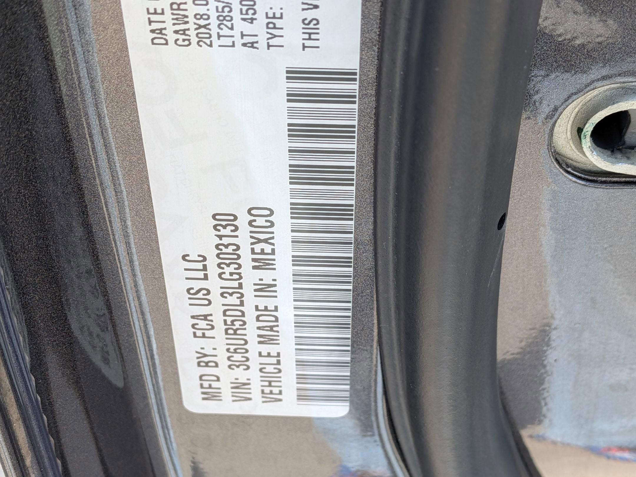 2020 RAM 2500 Big Horn