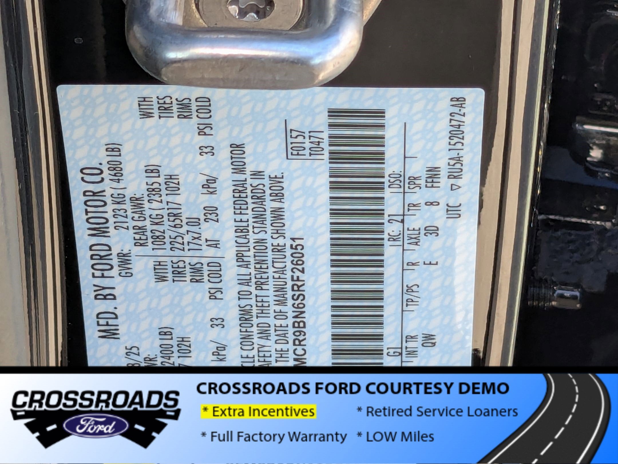 2025 Ford Bronco Sport Big Bend - Crossroads Courtesy Demo