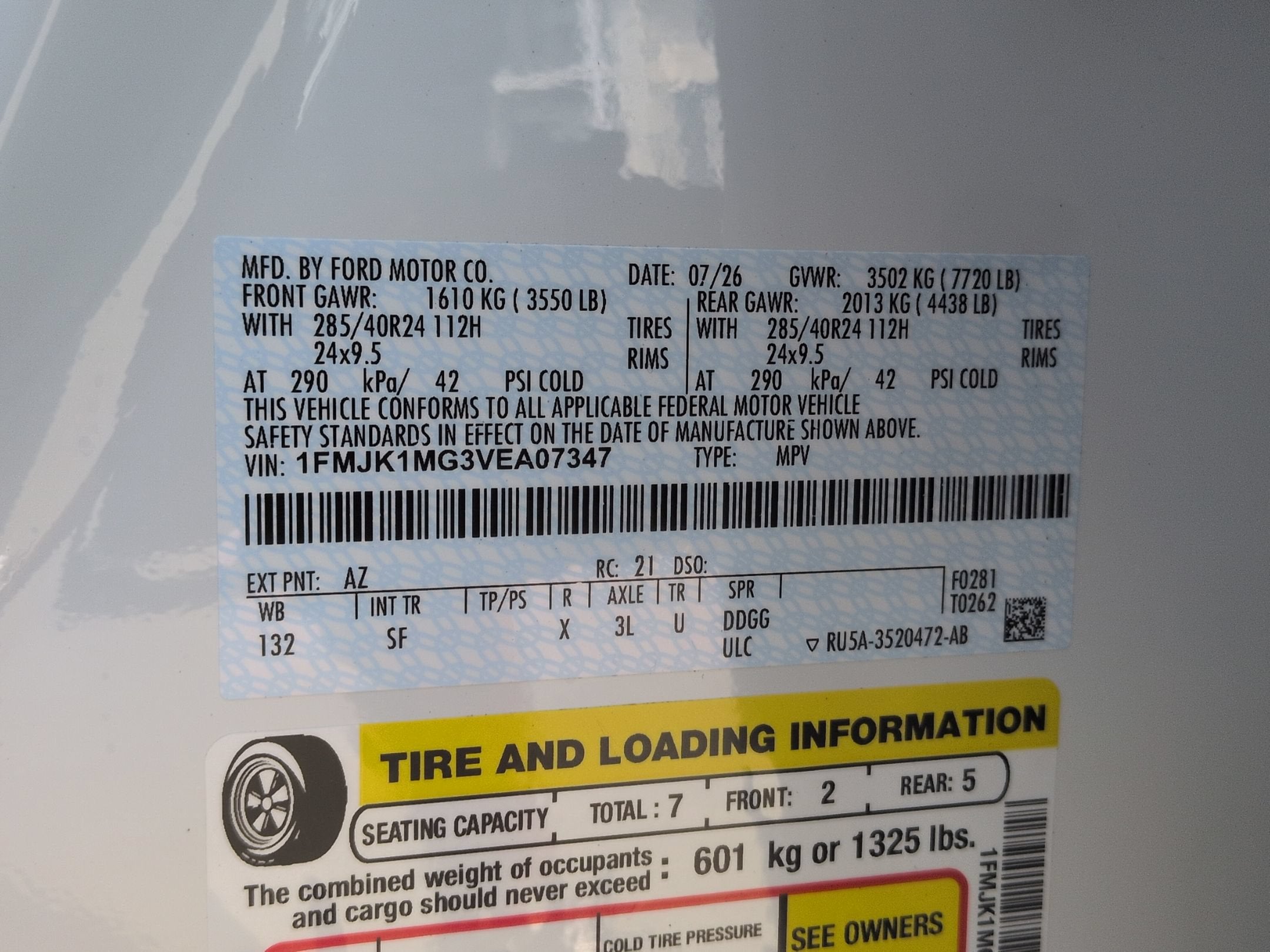 2027 Ford Expedition Max Platinum