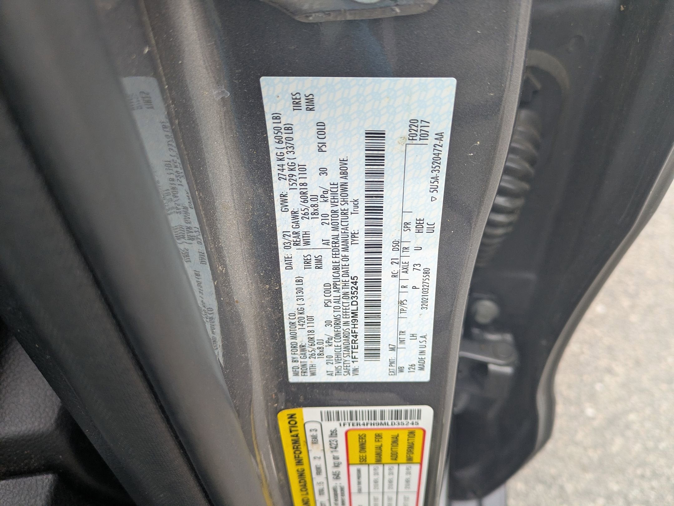 2021 Ford Ranger XLT