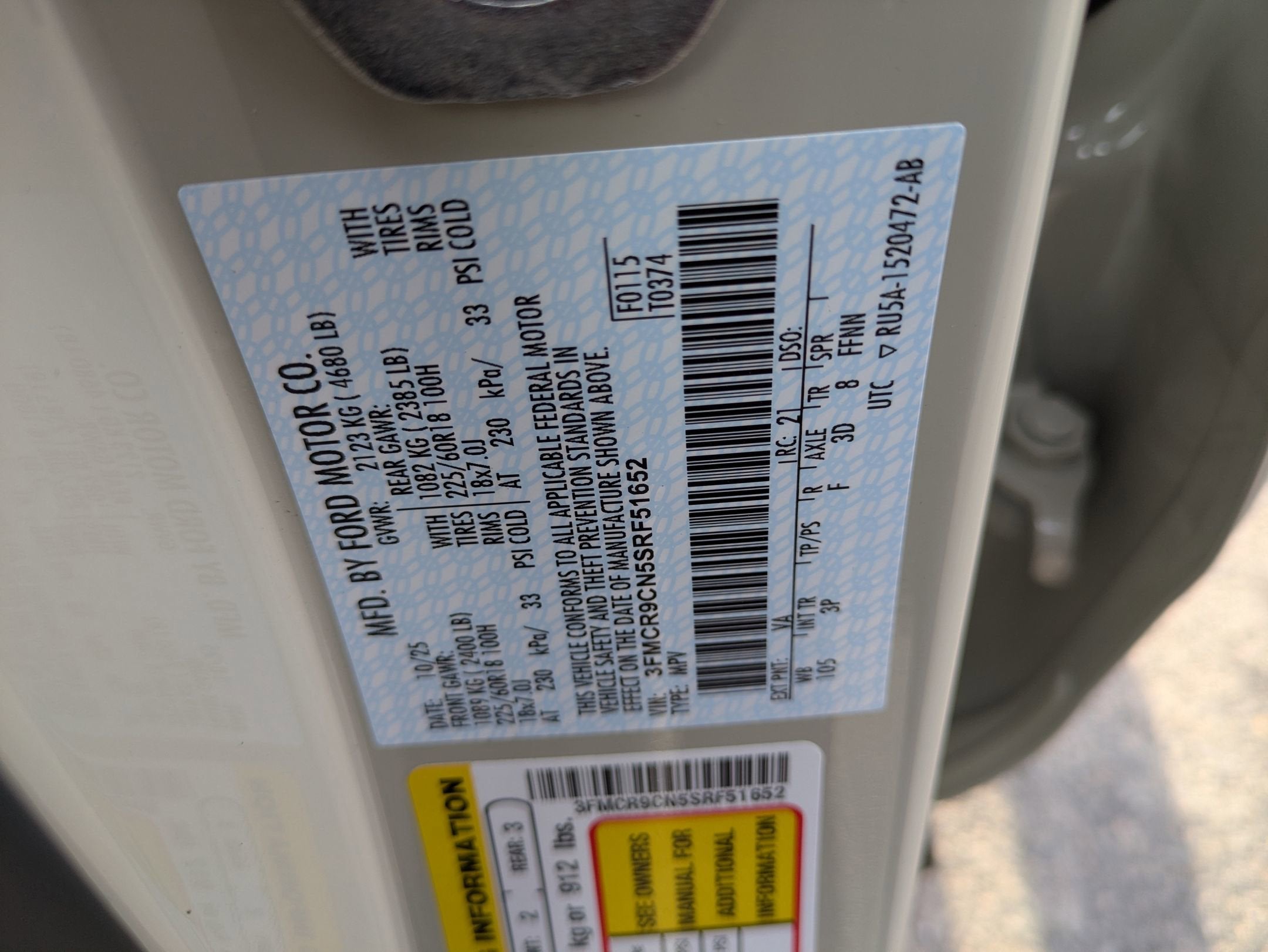 2025 Ford Bronco Sport Outer Banks