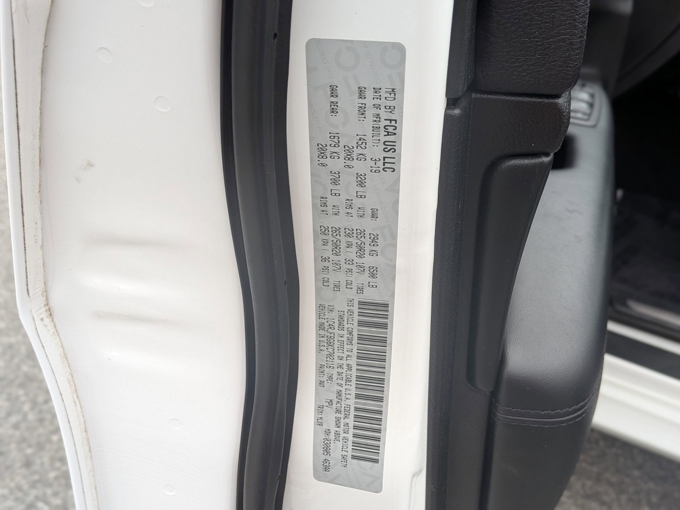 2019 Jeep Grand Cherokee Limited X