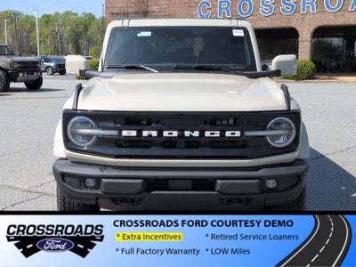 2025 Ford Bronco Outer Banks - Crossroads Courtesy Demo