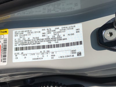 2026 Ford Ranger LARIAT