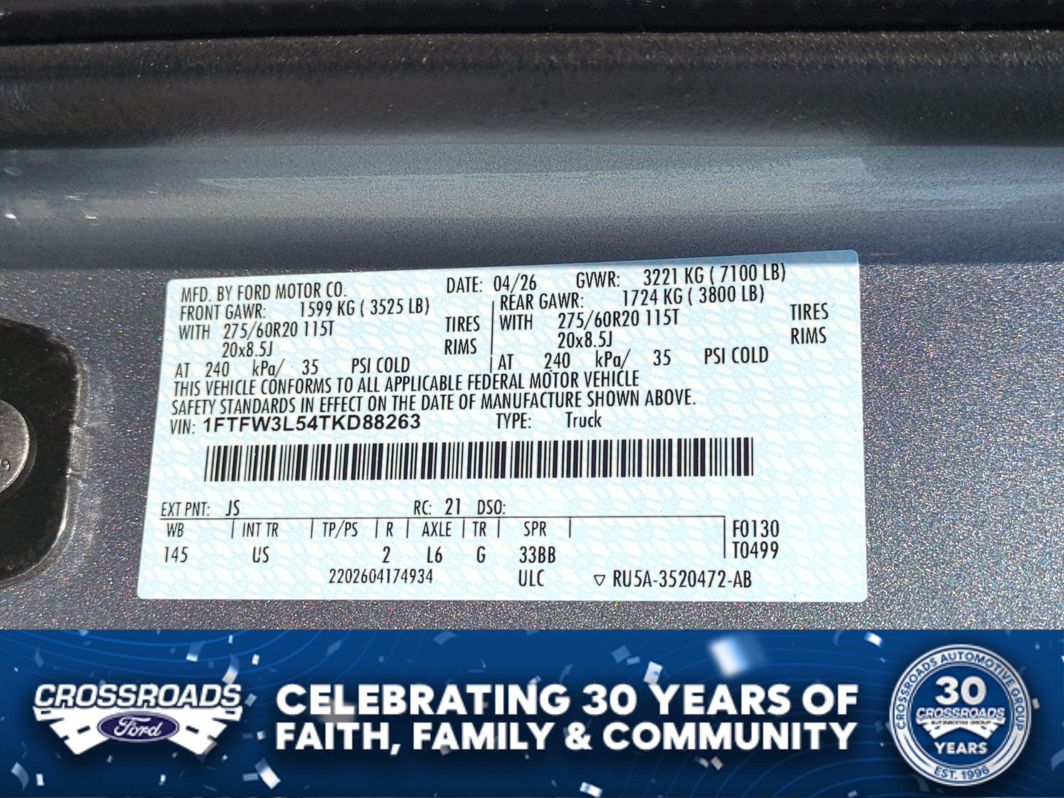 2026 Ford F-150 XLT