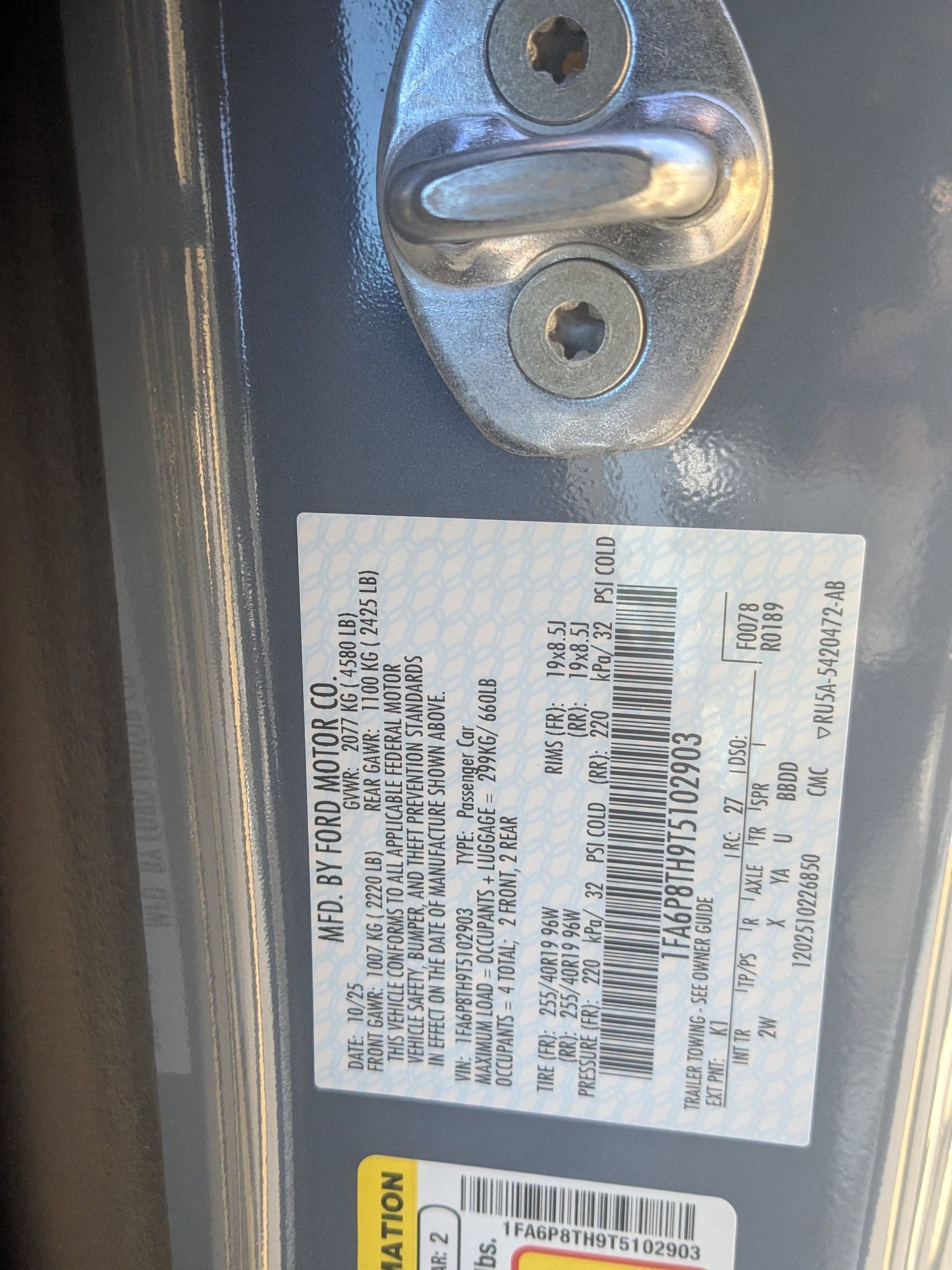 2026 Ford Mustang EcoBoost