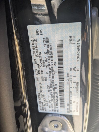 2020 Lincoln Corsair Reserve