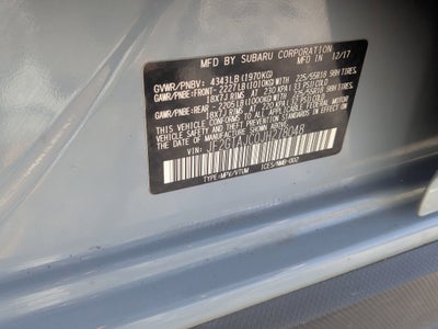 2018 Subaru Crosstrek Limited