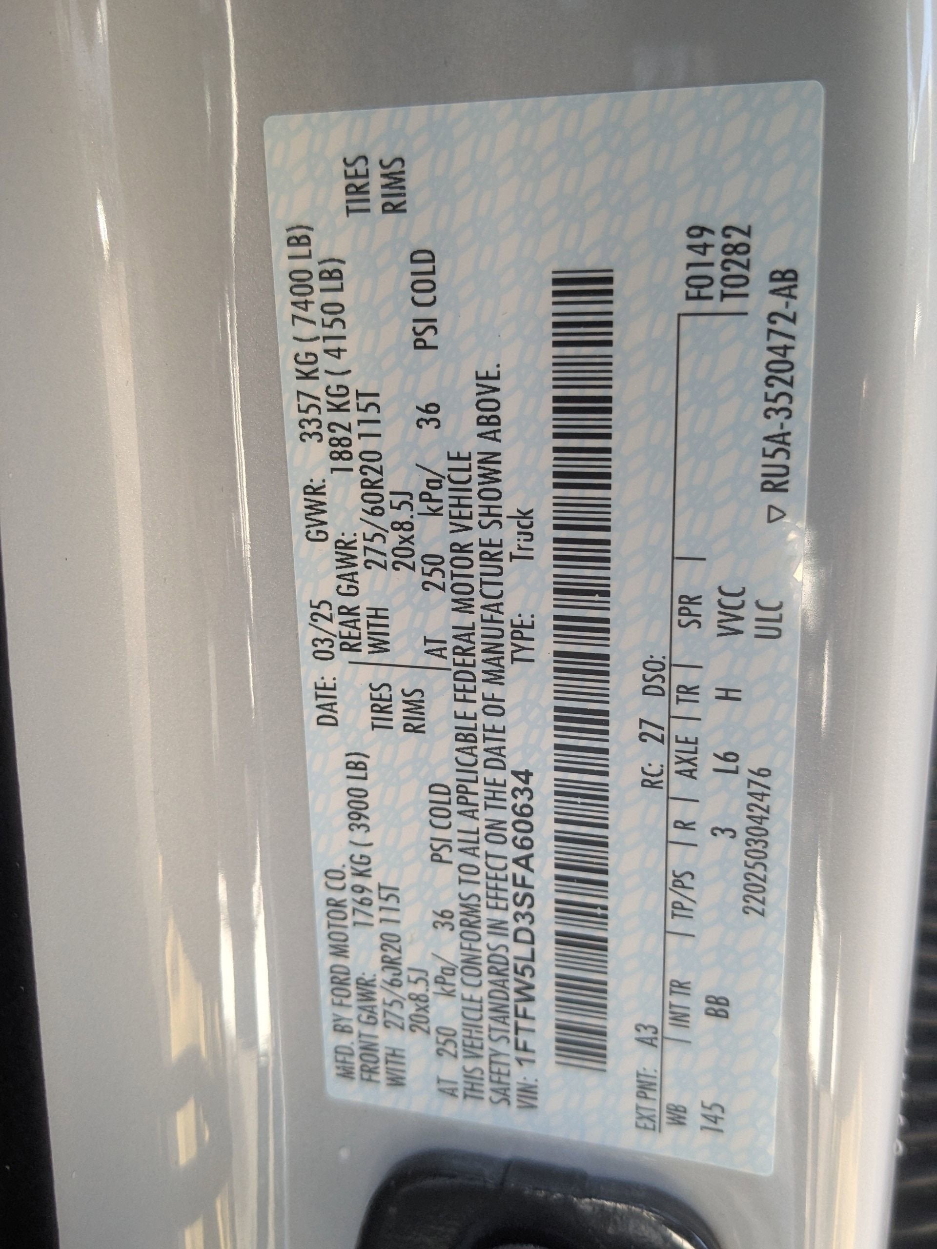 2025 Ford F-150 LARIAT