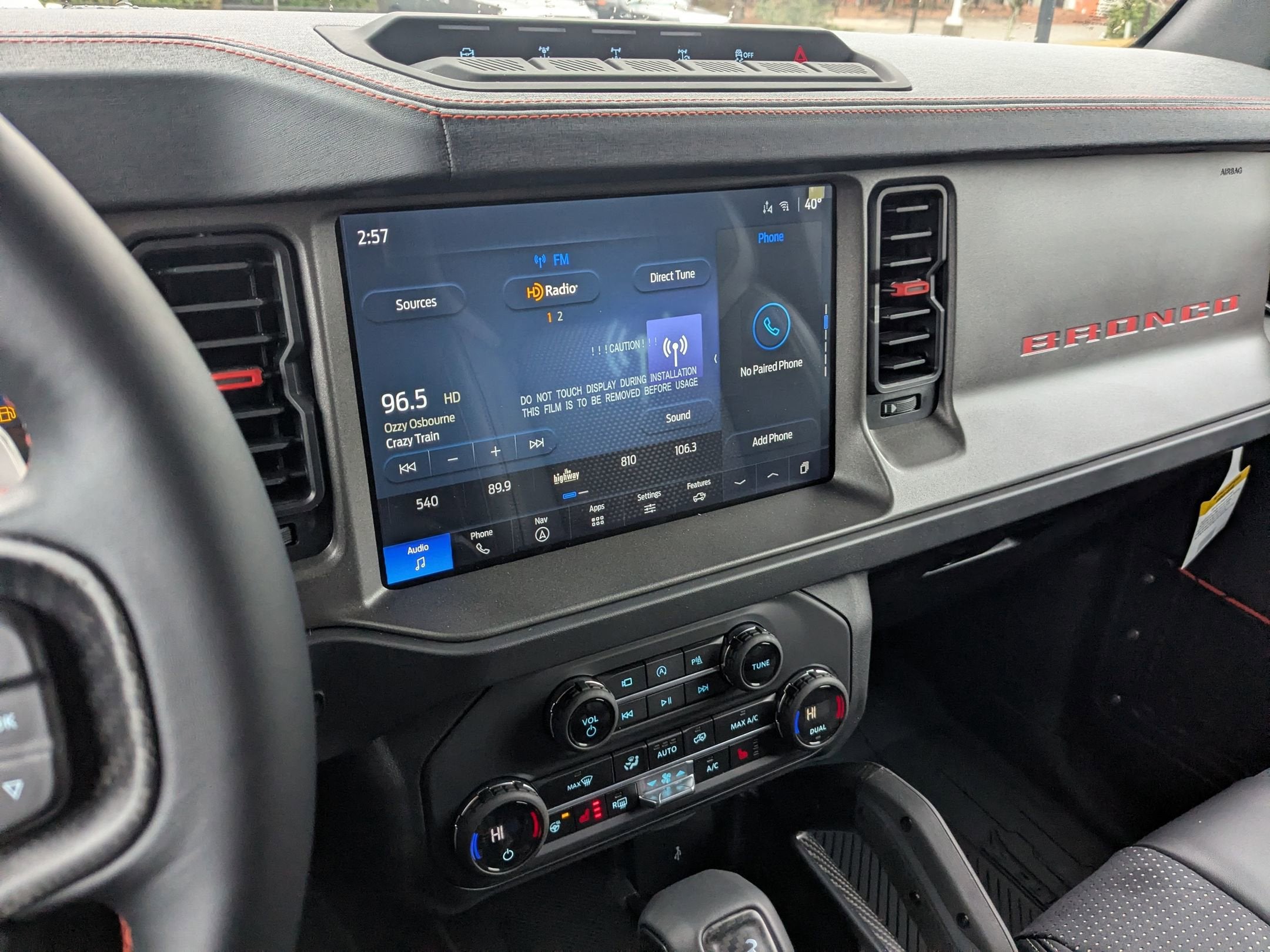 2025 Ford Bronco Raptor