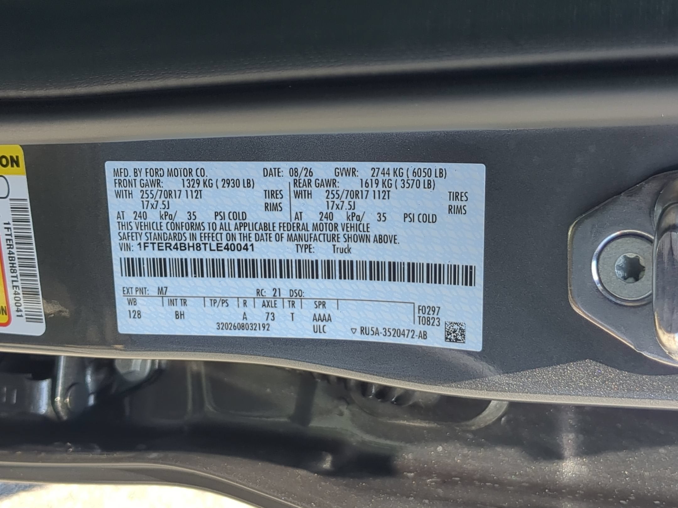 2026 Ford Ranger XL