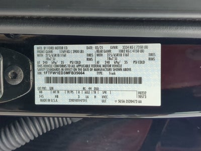 2021 Ford F-150 LARIAT