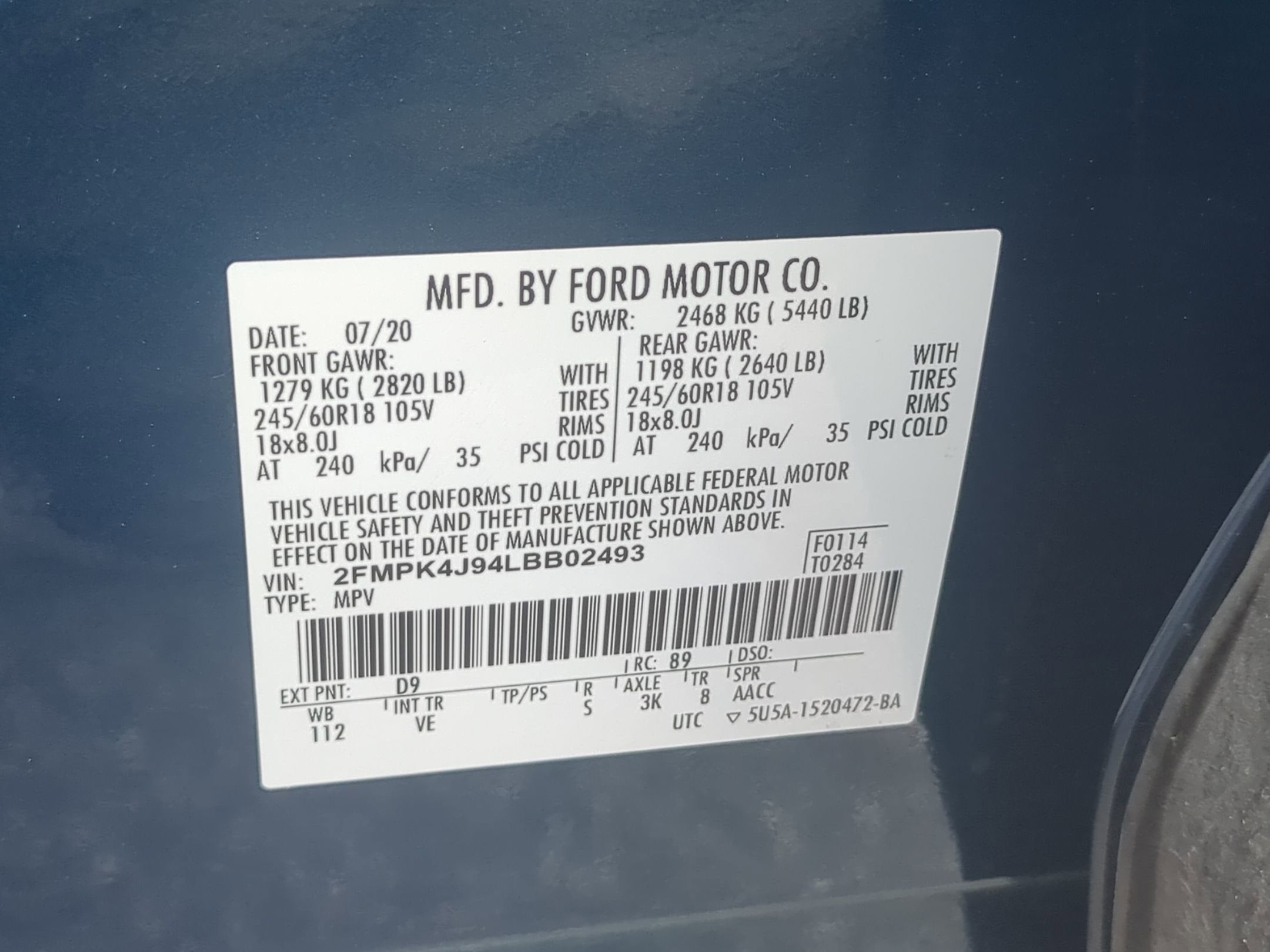 2020 Ford Edge SEL