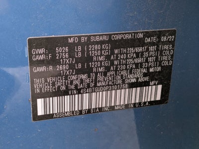 2023 Subaru Outback Wilderness