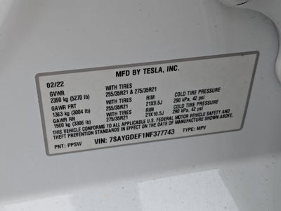 2022 Tesla Model Y Performance