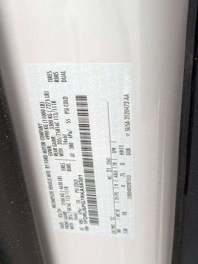 2024 Ford Transit Cutaway 12FT Box