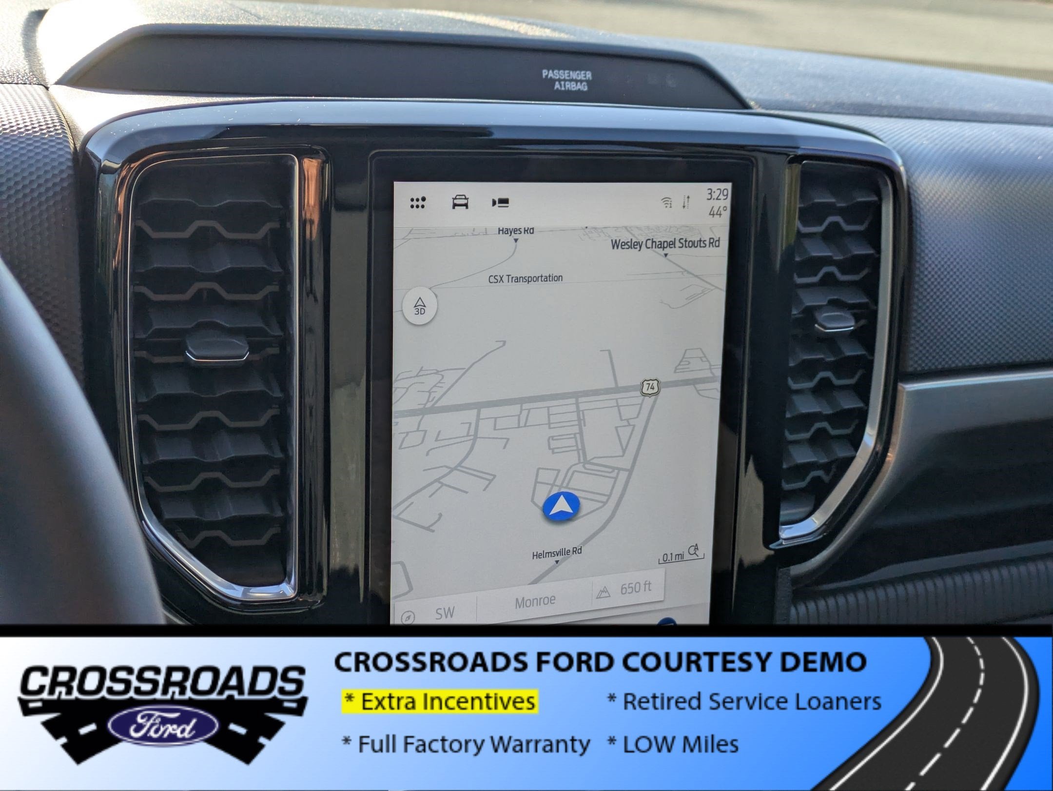 2025 Ford Ranger XLT - Crossroads Courtesy Demo
