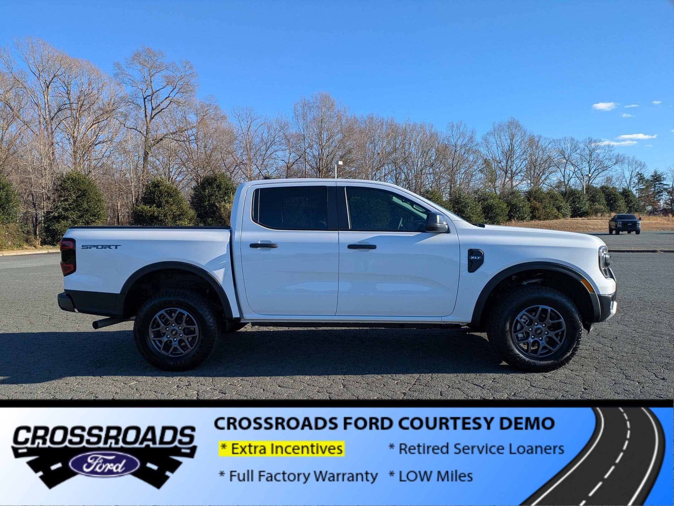 2025 Ford Ranger XLT - Crossroads Courtesy Demo