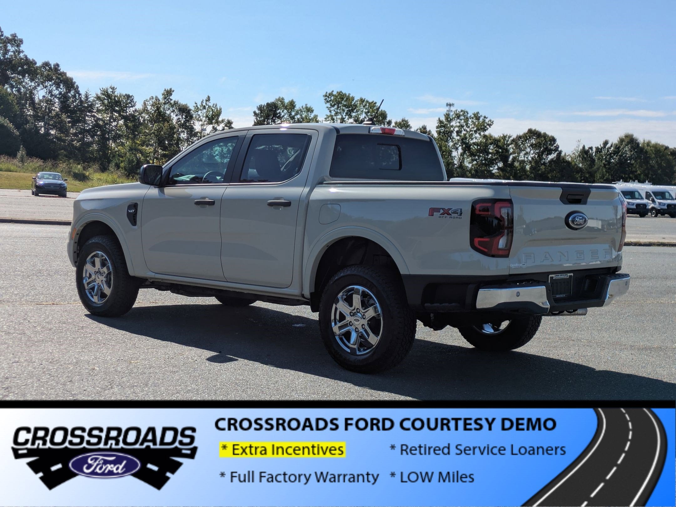 2025 Ford Ranger XLT - Crossroads Courtesy Demo