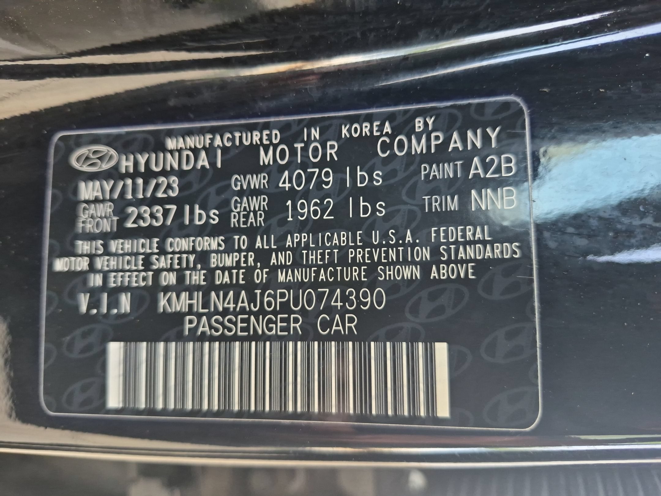 2023 Hyundai Elantra Hybrid Limited