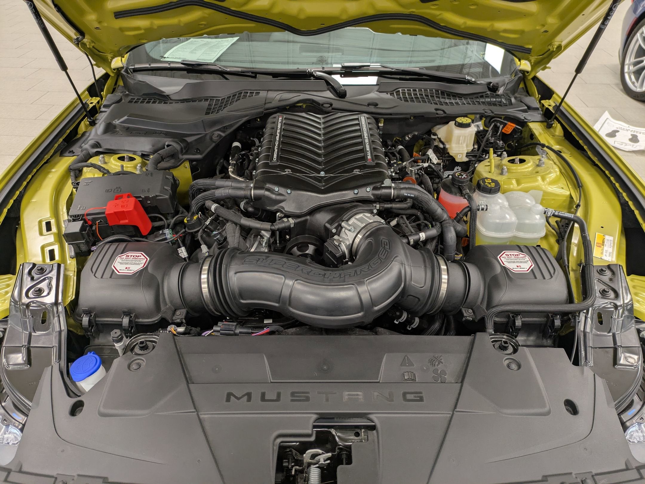 2025 Ford Mustang Saleen Yellow Label