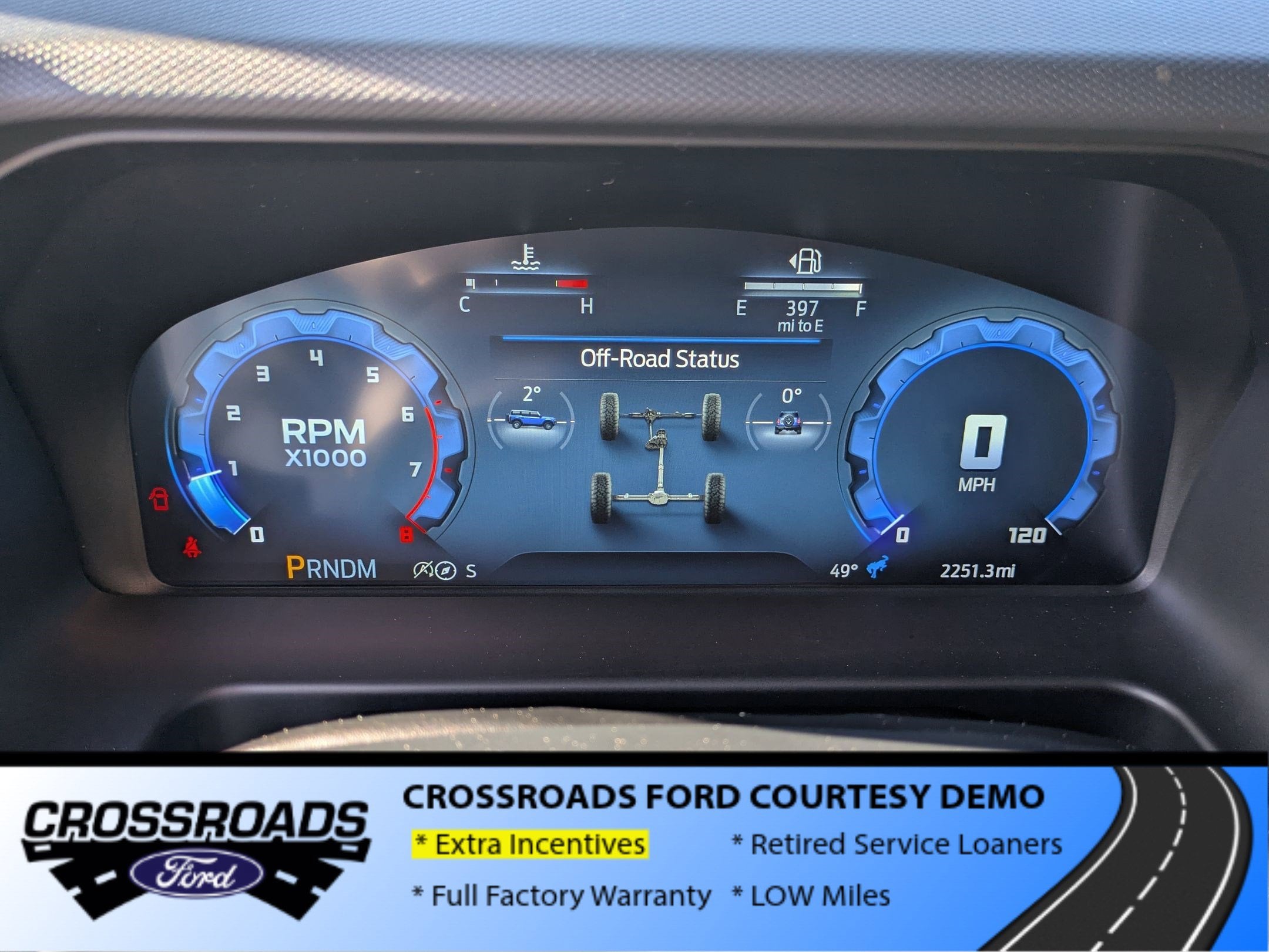 2025 Ford Bronco Base - Crossroads Courtesy Demo