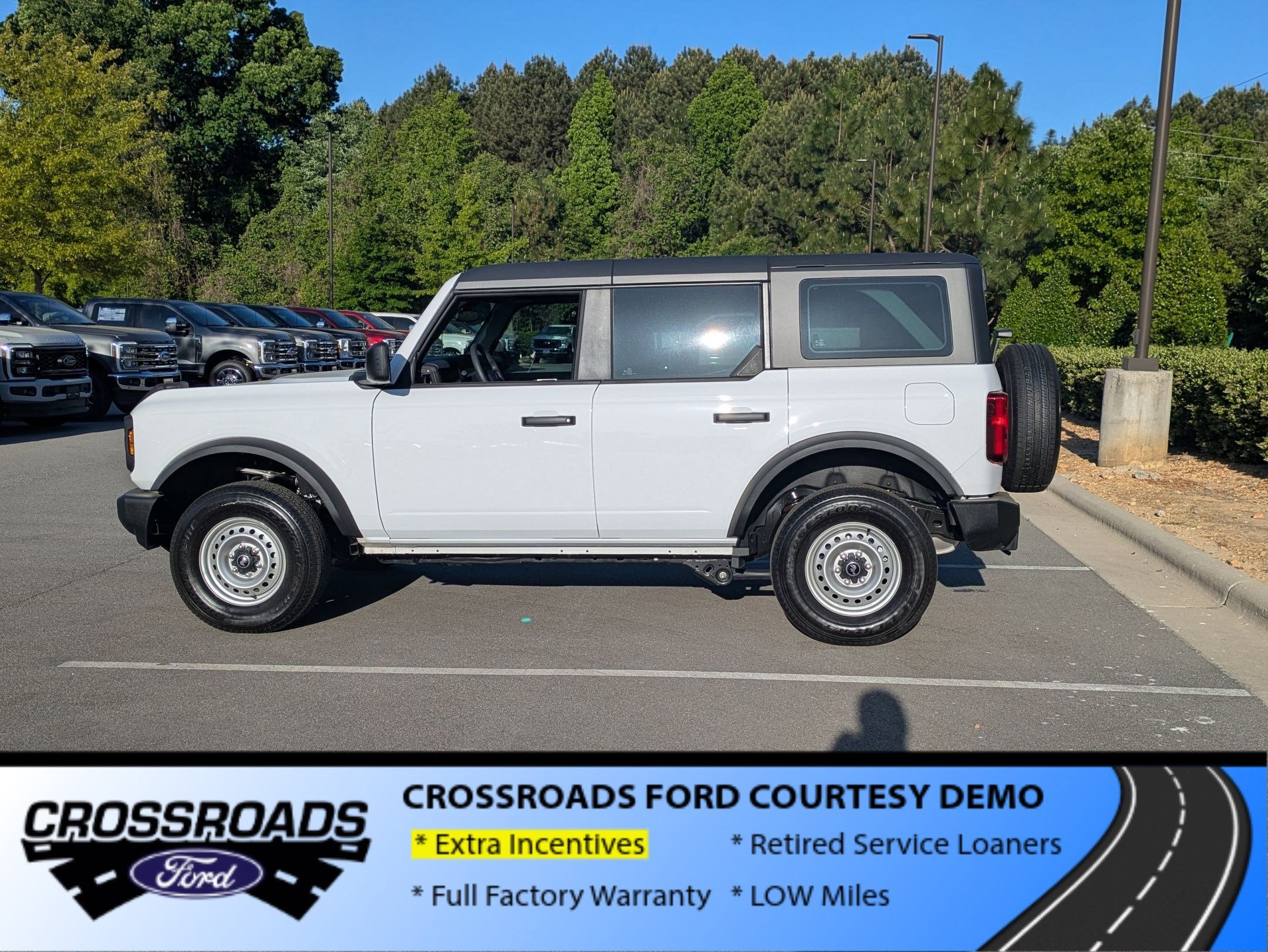 2025 Ford Bronco Base - Crossroads Courtesy Demo