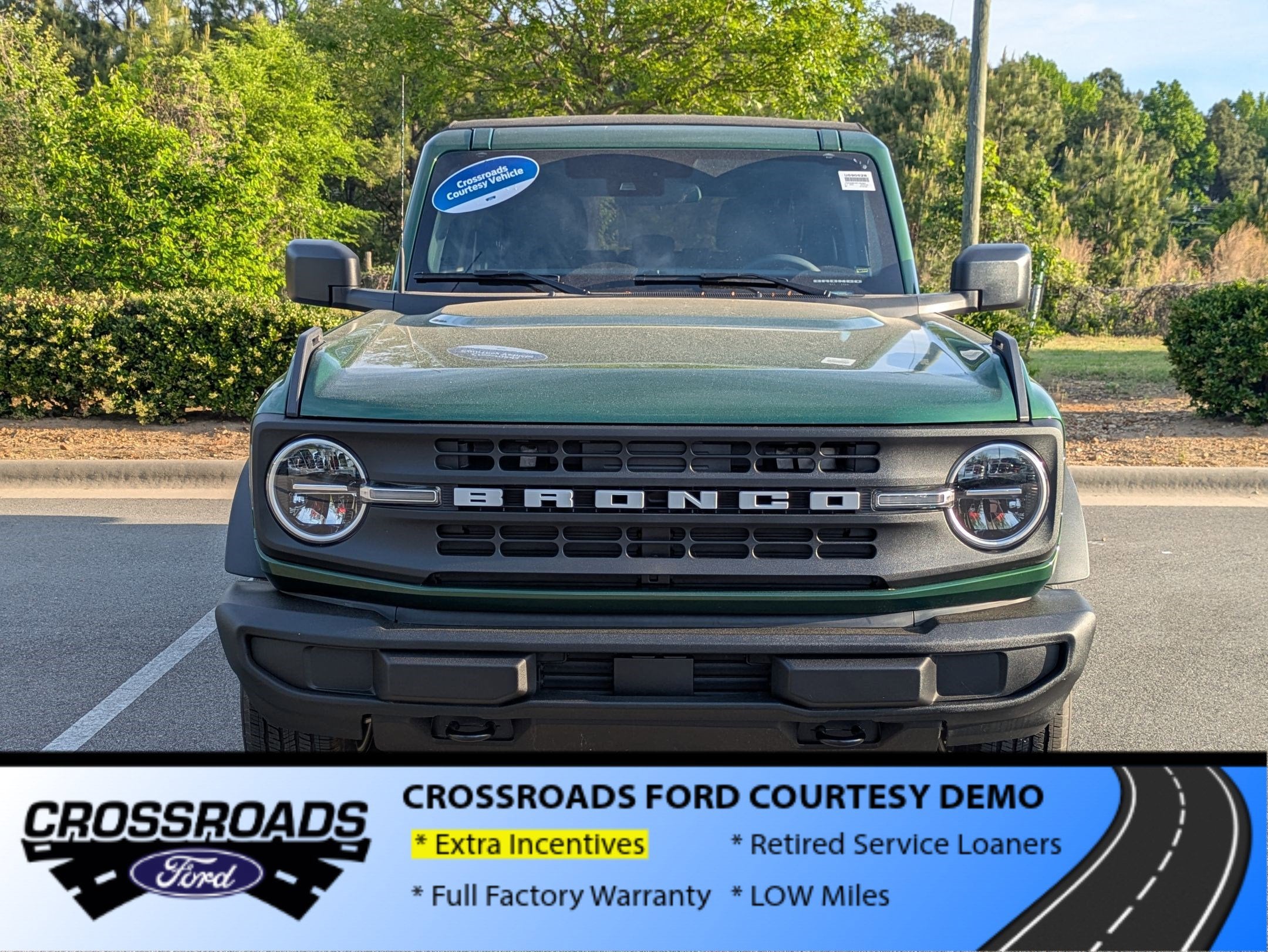 2025 Ford Bronco Base - Crossroads Courtesy Demo