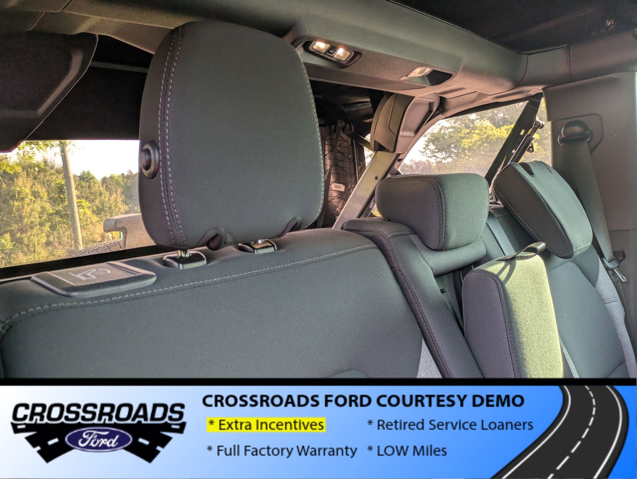 2025 Ford Bronco Base - Crossroads Courtesy Demo