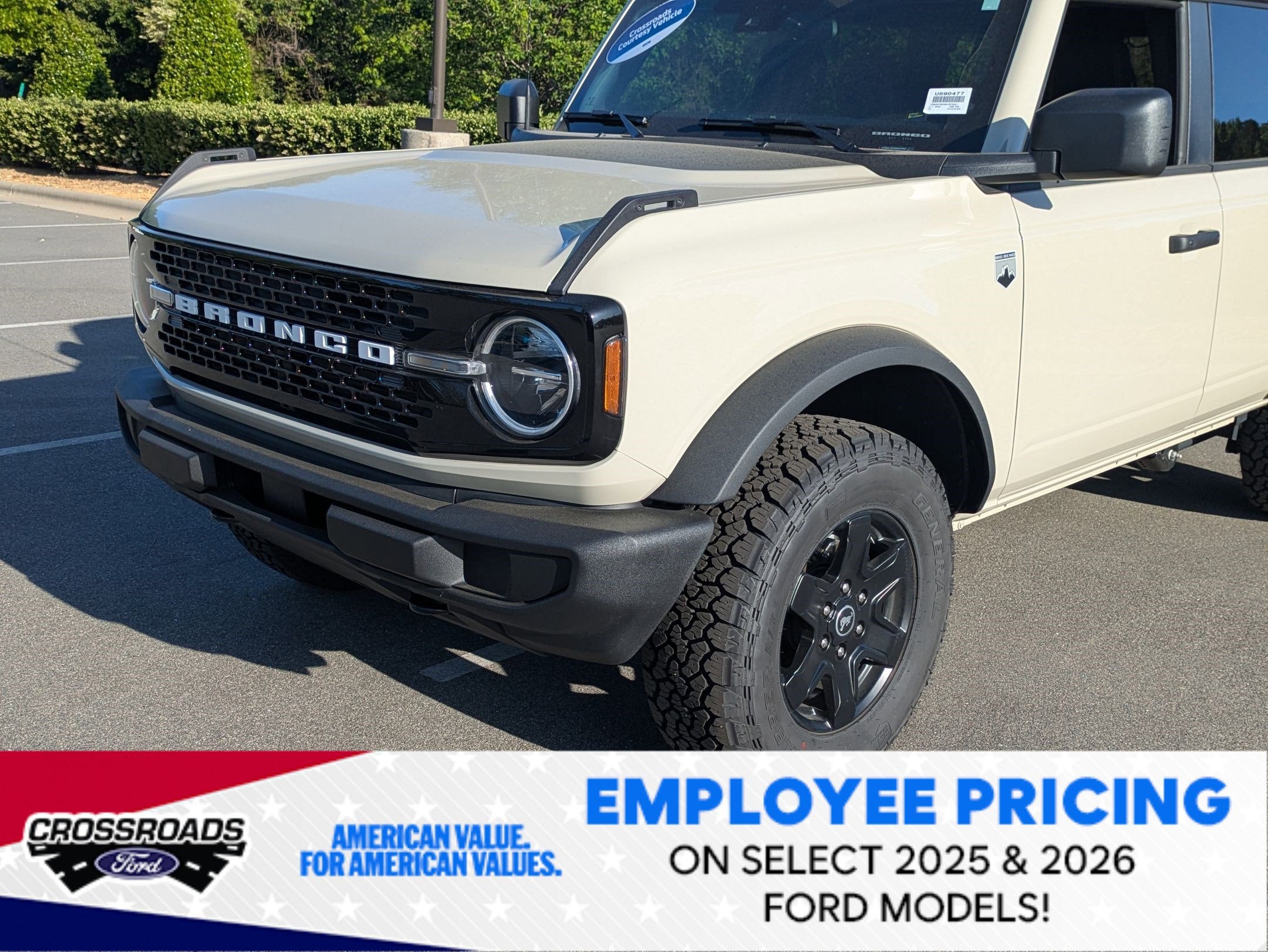 2025 Ford Bronco Big Bend - Crossroads Courtesy Demo