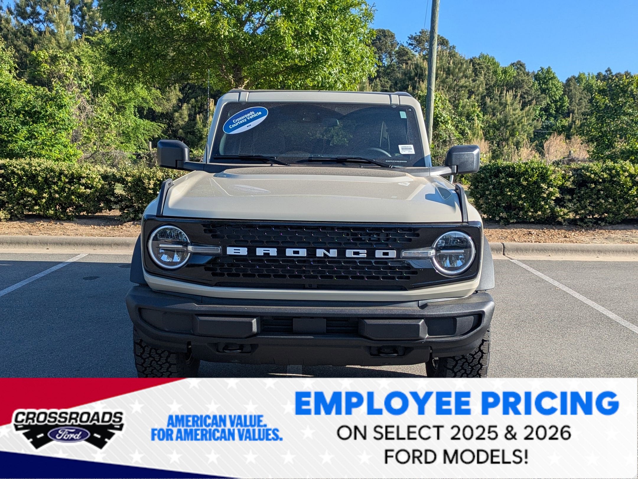 2025 Ford Bronco Big Bend - Crossroads Courtesy Demo