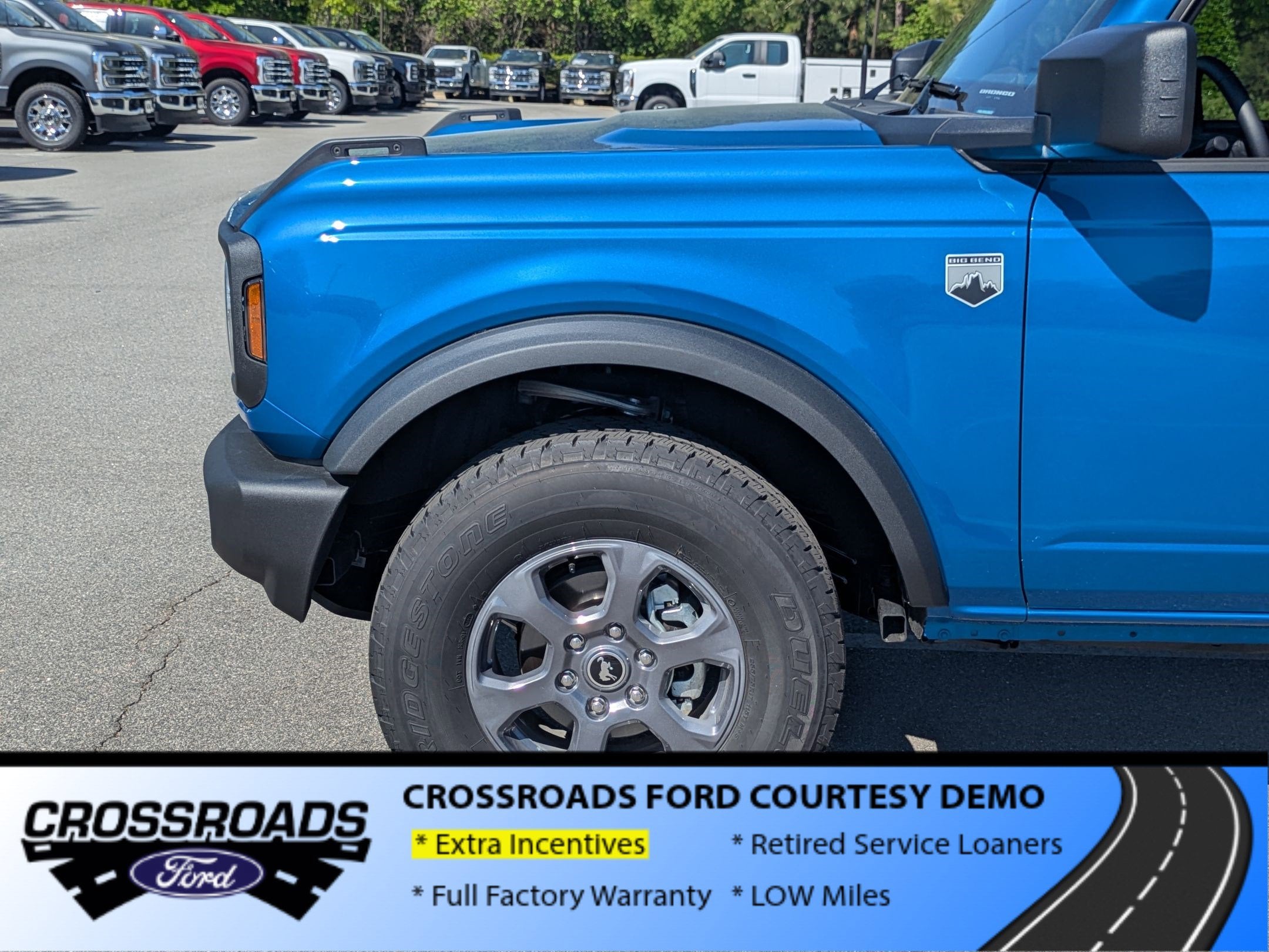 2025 Ford Bronco Big Bend - Crossroads Courtesy Demo